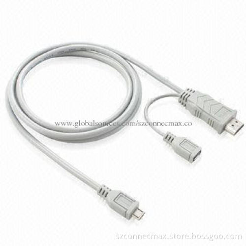 Micro USB to HDMI Male MHL Adapter Cable